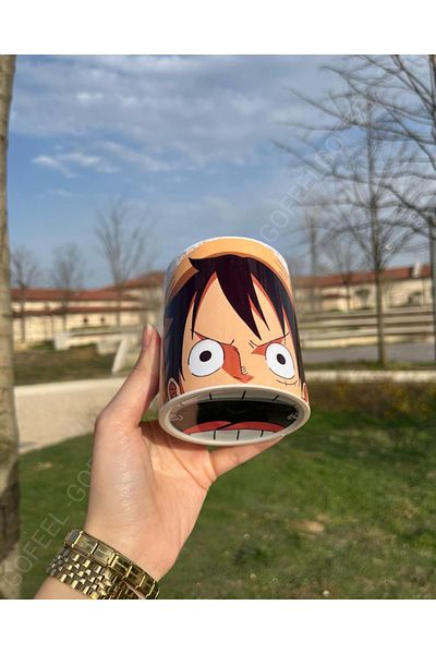 Gofeel Harajuku Street One Piece Full Printed Porcelain Mug Cup