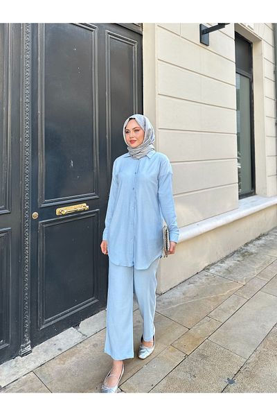 VOLT CLOTHİNG Kadın Pantolonlu Bürümcük Takım