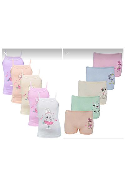 Onurel Set de lenjerie boxer pentru fete din 5 piese