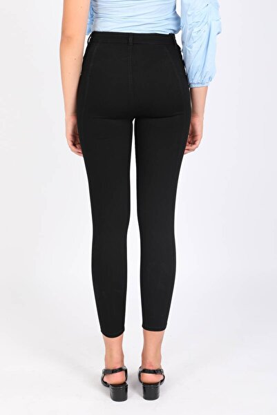 Bluewhite Women's Stretchy Tights Black