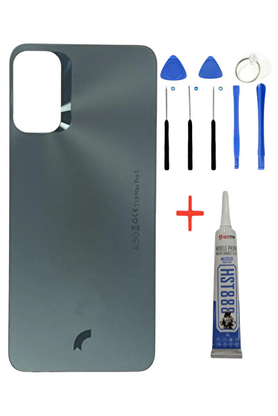 indirimplus Reeder S19 Max Pro S Arka Kapak Pil Kapağı Siyah (Füme)i Renk İlanı