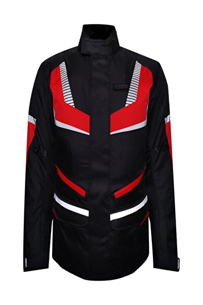 ArWears ProSev ARK01 Uzun 4 Mevsim Motorsiklet Montu ( KIRMIZI )