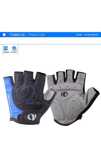 Choice L green ZK50 Gel Half Finger Cycling Gloves Anti-Slip Anti-sweat Anti Shock MTB Road Bike Gloves Bic