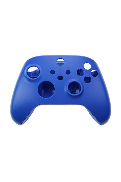 JCD غطاء أمامي وخلفي أزرق لجهاز التحكم Xbox series X S غطاء بديل للهيكل العلو...