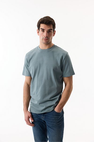 Mudo Cycling Neck Loose Fit Short Sleeve T-Shirt