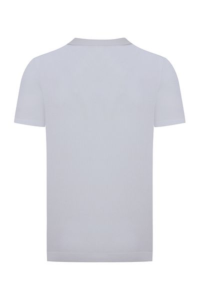 Mudo Polo Collar Short Sleeve Knitwear Sweater