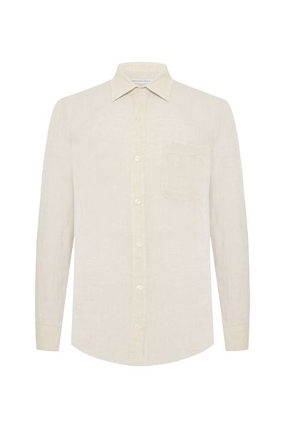Mudo Regular Fit Single Pocket Long Sleeve Shirt