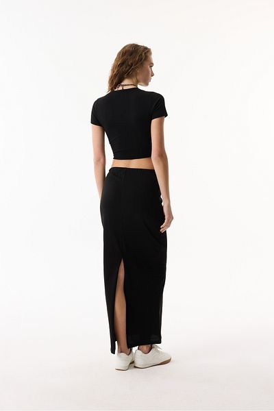 Mudo Crop T-Shirt with Crew Neck