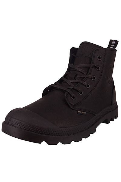 Palladium Damen Sportliche Stiefelette Pampa RE-Quilted 74386-008-M Schwarz  Black Textil/Synthetik