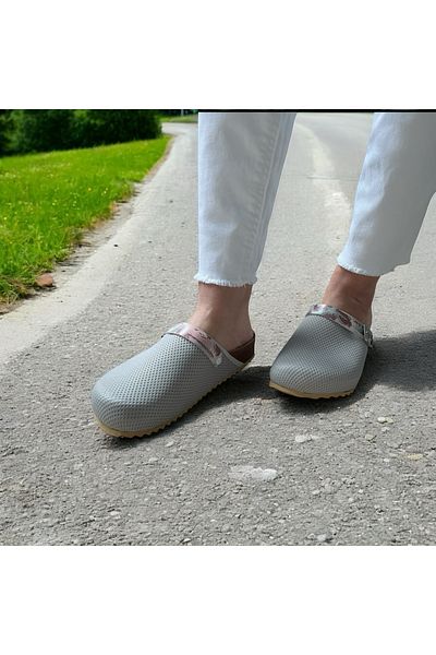 COMFORT OF PANTOFOLE Γκρι Sports Sabo