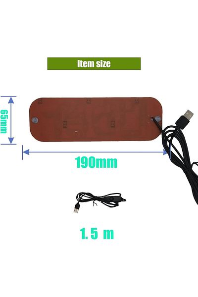 COOYA Car Led Light Sign,blue Light With Usb Port,noticed Quickly By Passengers,windows Suction Cup