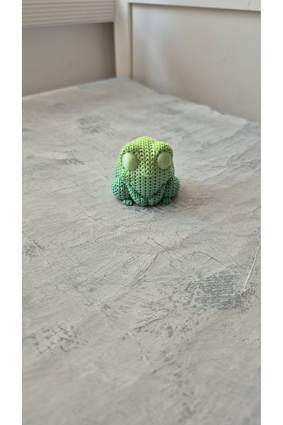 CESTOPİENO Frog Decor Cake Topper - Mini Gift Ornament