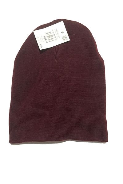 Kcrhome Twist 100% Acrylic Short Beret & Claret Red