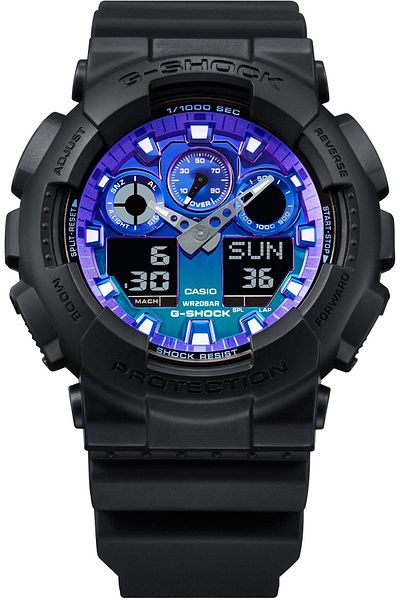 Casio Ga-100Fl-1Adr G-Shock Men's Wristwatch