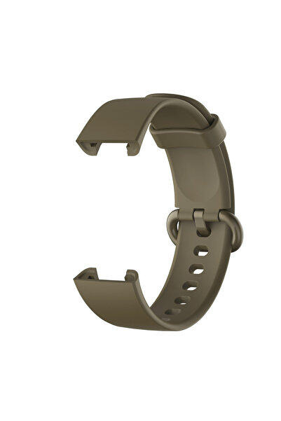 Nezih Case Xiaomi Mi Watch Lite Uyumlu Klasik Kordon Kahverengi