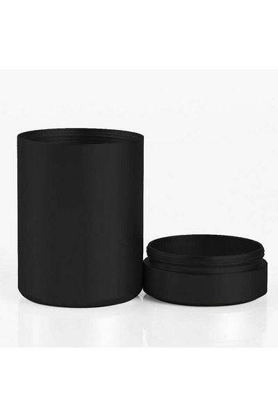 Choice Black Mini Metal Box Tea Can Small Travel Portable Container Jar Sugar Coffee Caddy Organizer Househ