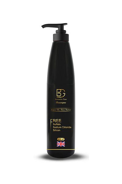 BG AROURA Intensive Care Shampoo With Argan Oil & Shea ButterFree Sulphate 400 ML