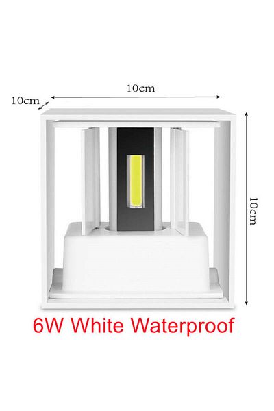 Choice Waterproof 6w Warm White Ip65 Led Waterproof Wall Lamps 12w Indoor Outdoor Adjustable Wall Light Cou