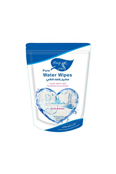 Al Arayes مناديل مبللة بالماء النقي للبشرة الحساسة والعادية 15 منديل