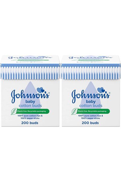 Johnson's أعواد قطنية لأذن الأطفال من جونسون، 200 قطعة