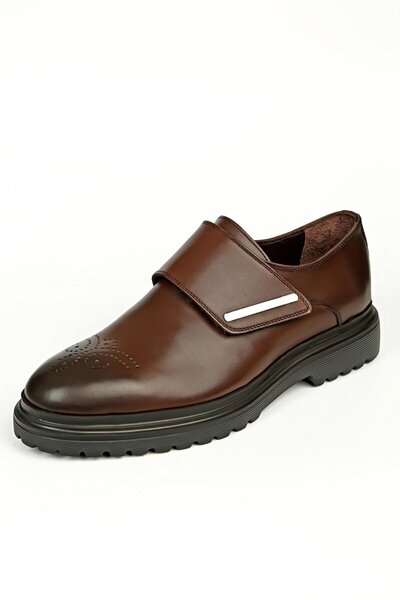 Byterre Notte Men's Genuine Leather Handmade Brown Casual Shoes
