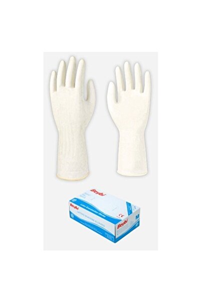 Beybi Lateks Eldiven M Pudralı