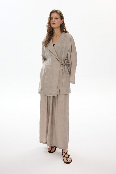 Hooopstore Harmoni Jacquard Stone Pants Set
