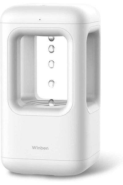 COOYA Ultrasonic Cool Mist Humidifier,Anti-Gravity Water Droplet Reflux,Light and Sleep 2 Modes,Quiet