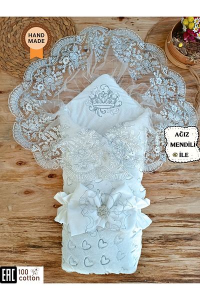 Tomuycuk Newborn Baby Swaddle Unisex Baby Outer Swaddle Blanket Hospital Exit Swaddle Blanket