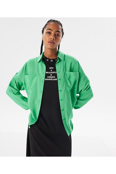 Twist Simple Pocket Shirt