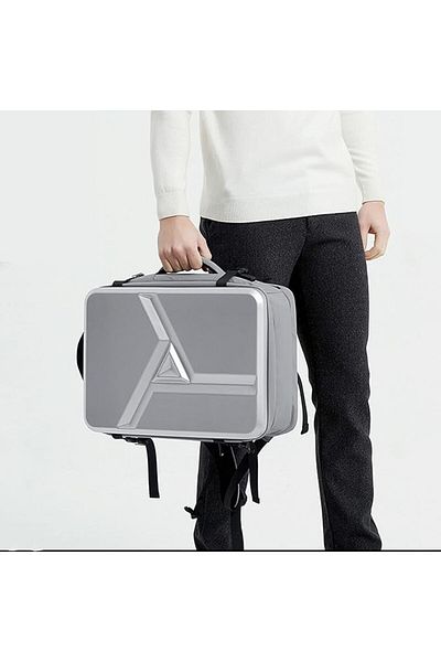 COOYA Hard Shell Laptop Backpack, 20L Expandable, Waterproof, Portable Charging with Wet Pocket