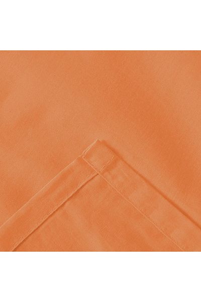 Evidea Soft Double Bed Sheet - Orange - 240X260 cm