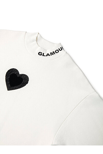 Twist Velvet Patterned Sweatshirt