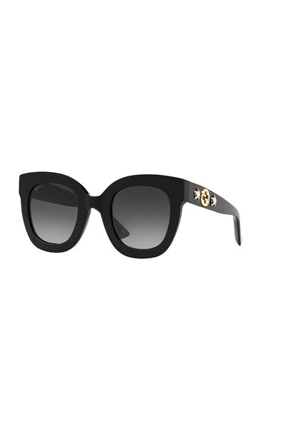 Gucci GUCCI Grey Butterfly Ladies Sunglasses