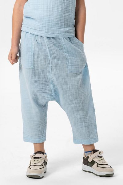 Eliş Şile Bezi Western Summer Muslin Boy Shalwar Ice Blue Bmv