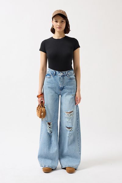 Black Fashion Lycra Basic Black T-Shirt