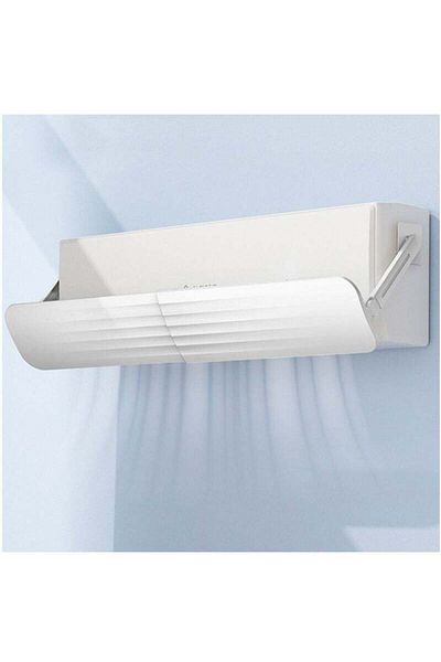 COOYA Retractable Air Conditioner Air Deflector, Universal Adjustable Telescopic Anti Direct Wind Guide