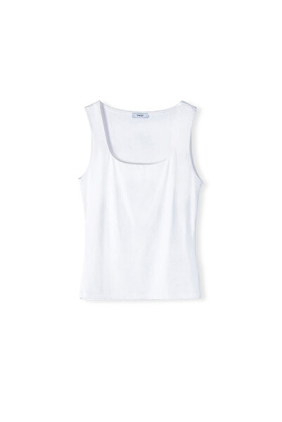 Twist Simple Strap T-Shirt