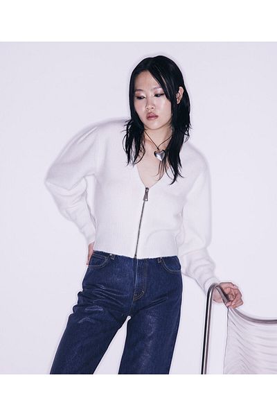 Twist Ecru Knitwear Sweater