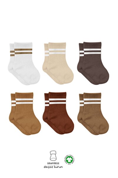 Bistyle Bistyle Baby Girl Organic Basic Long Sock