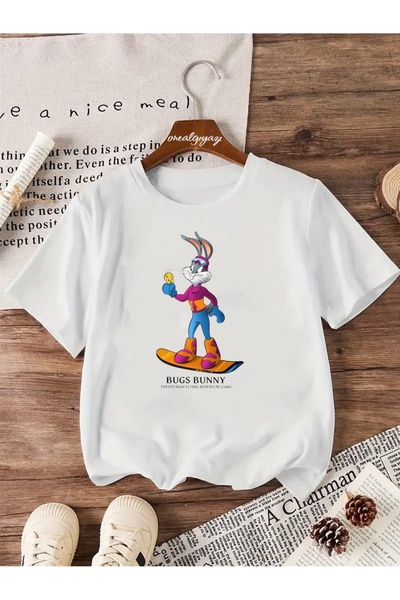 oneagılyazı Детска с принт на Бъгс Бъни, голяма, за сноуборд