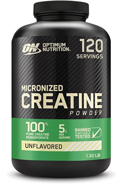 ON Optimum Nutrition Micronized Creatine Monohydrate Powder, Unflavored, Keto...