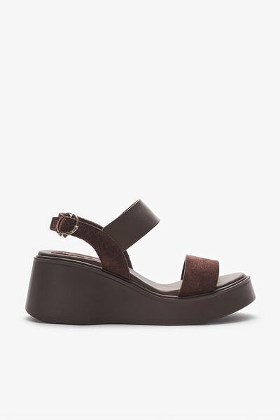 Louis Cardy Sandale de damă Kelly Brown din piele naturală