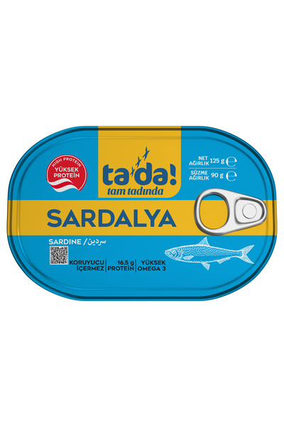 Tada Sardalya Konservesi 125 G