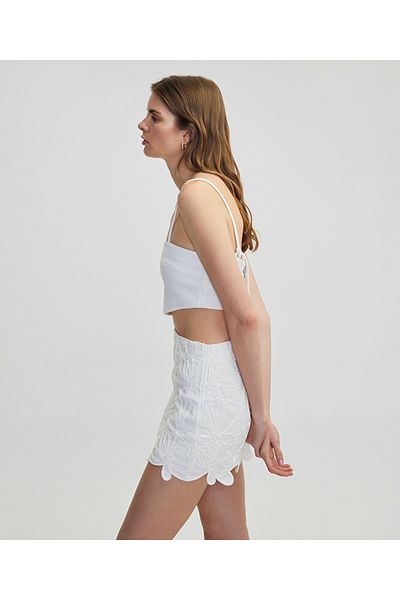 İpekyol Bluză crop brodată