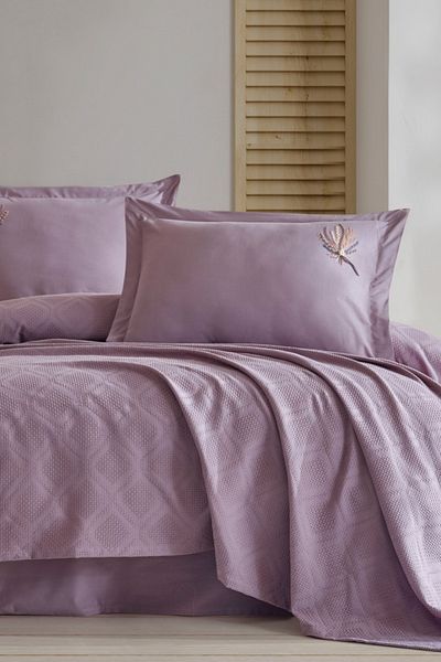 ZEBRACASA Sandal Double Pique Set / Plum