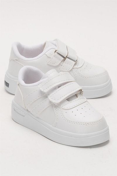 Liger Lighted Unisex Lightweight Children's Sports Shoes - White