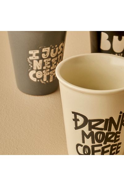 Bella Maison Need Stoneware Espresso Cup 6 Pcs (100 Cc)