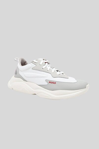 HUGO Erkek Leon Runn Sneaker Beyaz