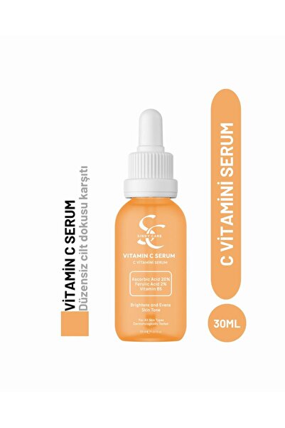Sindy Care Leke Karşıtı Aydınlatıcı Vitamin C Serum Glutatyon, Ferulic Asit, ...